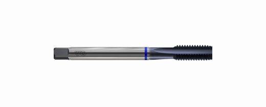 Метчик из быстрорежущей стали Прямая FLUTE  HSS-E DIN371 для метрической резьбы ISO-DIN 13 с прямыми канавками с покрытием TiAlN, M9X1.25 6H 90.0L