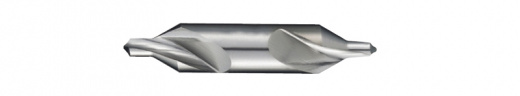Сверло из быстрорежущей стали центровочное Center Drill HSS форма A c левой канавкой, 2.5X6.3X3.1X45