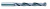 Сверло твердосплавное Dream Drill 5XD DIN 6537 с покрытием TiAlN удлиненное, 4.1X6X36X74