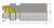 HSK-C 40 BORING BAR BLANK DIA 50 L 160 заготовка
