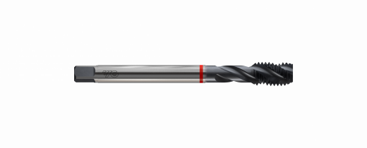 Метчик из быстрорежущей стали машинный SPIRAL FLUTE HSS-PM DIN371 для метрической резьбы ISO-DIN 13 с винтовыми канавками, M12X1.75 6H 110.0L