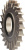 Трехсторонняя дисковая фреза из быстрорежущей стали Milling CuttEr с прямыми зубьями. 100X8X32