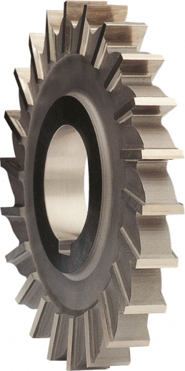 Трехсторонняя дисковая фреза из быстрорежущей стали Milling CuttEr с прямыми зубьями. 100X8X32
