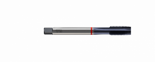 Метчик из быстрорежущей стали машинный SPIRAL POINT HSS-E DIN371 для метрической резьбы ISO-DIN 13 с винтовой подточкой, M10X1.5 6H 100.0L