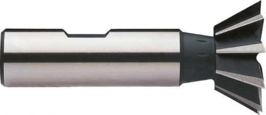 Фреза концевая из быстрорежущей стали Milling CuttEr для пазов типа "Ласточкин хвост". 40X25X13X85X60˚