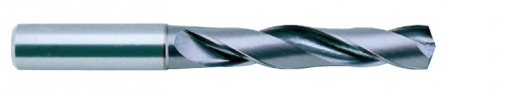 Сверло твердосплавное Dream Drill 3XD DIN 6537 с покрытием TiAlN укороченное, 6.5X8X34X79