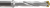 Корпус для сменных пластин для Сверла Spade Drill, Ø24.2XØ32.0X288.9X391.8