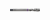 Метчик из быстрорежущей стали машинный SPIRAL FLUTE HSS-PM DIN371 для метрической резьбы ISO-DIN 13 с винтовыми канавками, M2X0.4 6H 45.0L