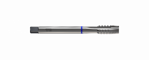 Метчик из быстрорежущей стали шахматнный SPIRAL POINT HSS-E DIN376 для метрической резьбы ISO-DIN 13 c винтовой подточкой, M16X2.0 6H 110.0L