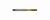 Метчик из быстрорежущей стали GUN POINT HSS-E DIN371 для метрической резьбы ISO-DIN 13 c винтовой подточкой с покрытием TiN, M12X1.75 6H 110.0L