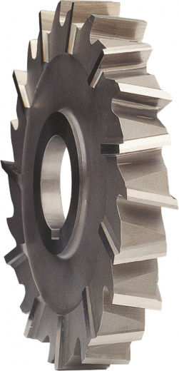 Трехсторонняя дисковая фреза из быстрорежущей стали Milling CuttEr с перекрестными зубьями. 80X4X27