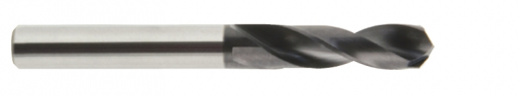 Сверло из быстрорежущей стали Multi-1 HSS-PM с покрытием TiAlN укороченное, 10.1X12X43X100