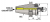 CAT40 FMH16 100 AD/2.5G 25000 SL патрон для насадных фрез