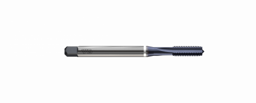 Метчик из быстрорежущей стали машинный Прямая FLUTE  HSS-E DIN371 для метрической резьбы ISO-DIN 13 с прямыми канавками с покрытием TiAlN, M8X1.25 6HX 90.0L