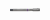 Метчик из быстрорежущей стали шахматный машинный SPIRAL POINT HSS-PM DIN371 для метрической резьбы ISO-DIN 13 с винтовой подточкой, M8X1.25 6H 90.0L