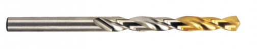 Сверло из быстрорежущей стали Gold-P HSS с цилиндрическим хвостовиком DIN 338/N, 3.2X36X65