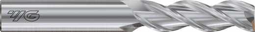 Фреза концевая твердосплавная ALU-POWER HPC с 3-мя зубьями  (спираль 37°). 8X8X32X75
