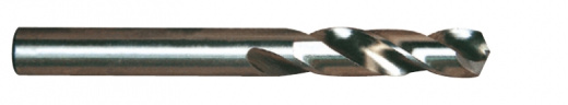 Сверло из быстрорежущей стали Straight Shank HSSCo8 DIN 1897 с цилиндрическим хвостовиком укороченное, 13.5X54X107