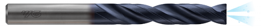 Сверло твердосплавное Dream Drill Flat 5XD с плоским торцом, 18.5X20X101X153