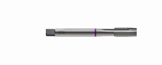 Метчик из быстрорежущей стали машинный SPIRAL POINT HSS-PM DIN371 для метрической резьбы ISO-DIN 13 с винтовой подточкой, M5X0.8 6H 70.0L